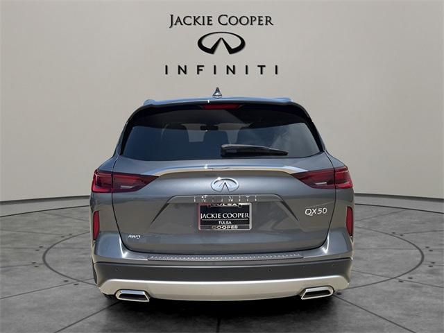 new 2025 INFINITI QX50 car, priced at $45,545