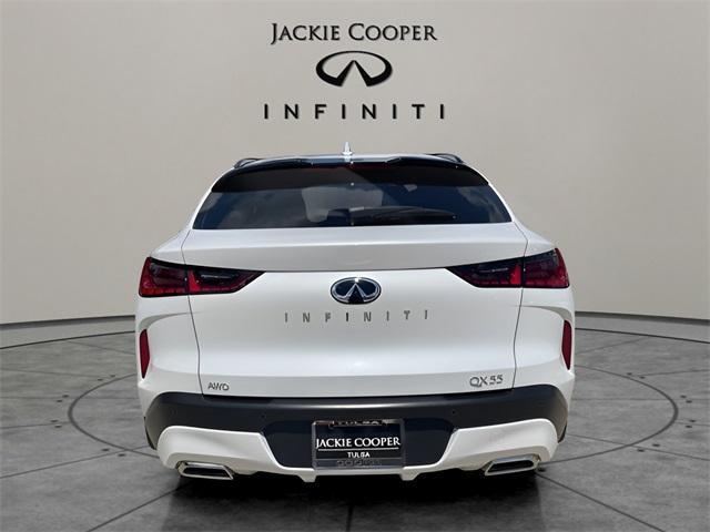 new 2025 INFINITI QX55 car, priced at $44,980