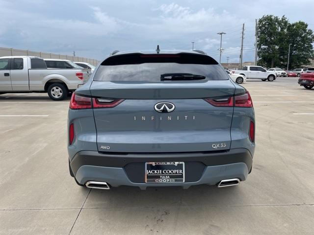 new 2025 INFINITI QX55 car, priced at $53,875