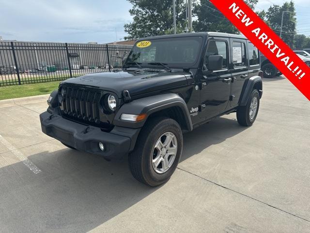 used 2021 Jeep Wrangler Unlimited car, priced at $30,000