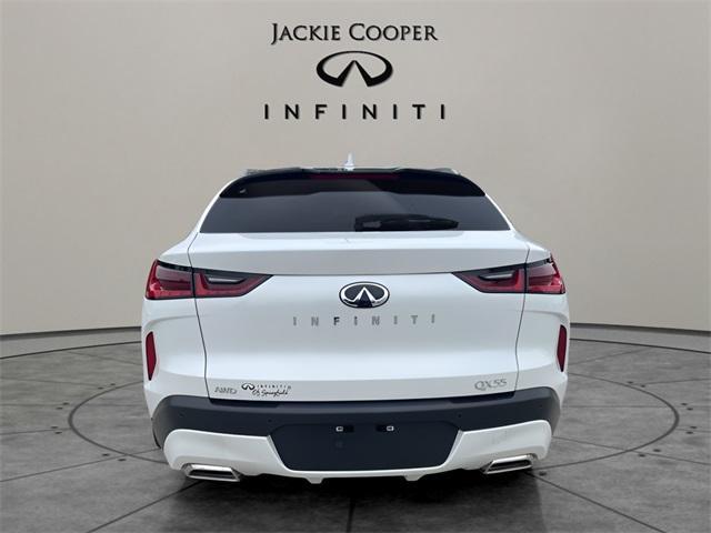 new 2025 INFINITI QX55 car, priced at $47,510