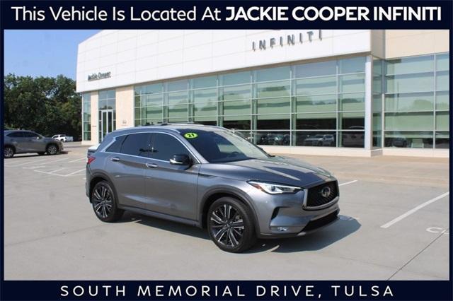 used 2021 INFINITI QX50 car, priced at $24,707