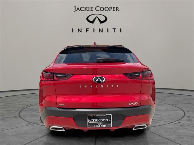 new 2025 INFINITI QX55 car, priced at $58,240