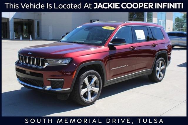 used 2021 Jeep Grand Cherokee L car, priced at $29,970