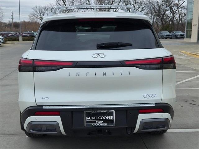 new 2025 INFINITI QX60 car, priced at $66,900