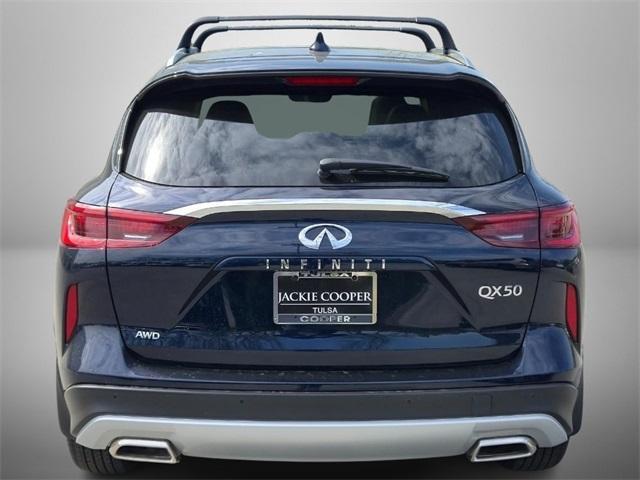 new 2025 INFINITI QX50 car, priced at $48,319
