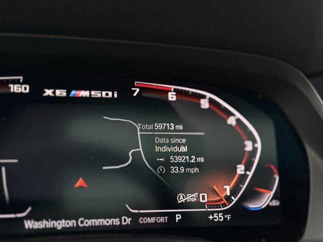 used 2020 BMW X6 car, priced at $52,997