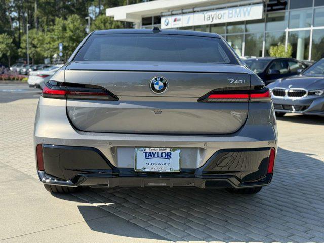 new 2025 BMW 740 car, priced at $111,085