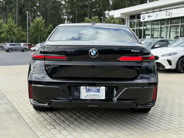 new 2025 BMW 740 car, priced at $102,735
