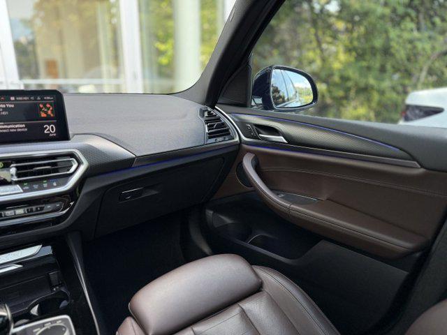 used 2022 BMW X3 car, priced at $28,990