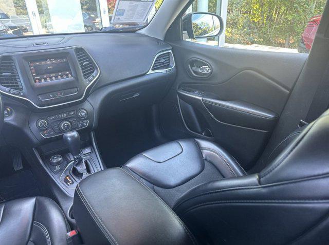 used 2019 Jeep Cherokee car, priced at $17,605