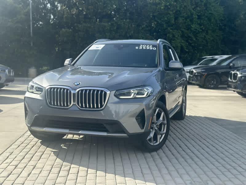 used 2022 BMW X3 car, priced at $35,990