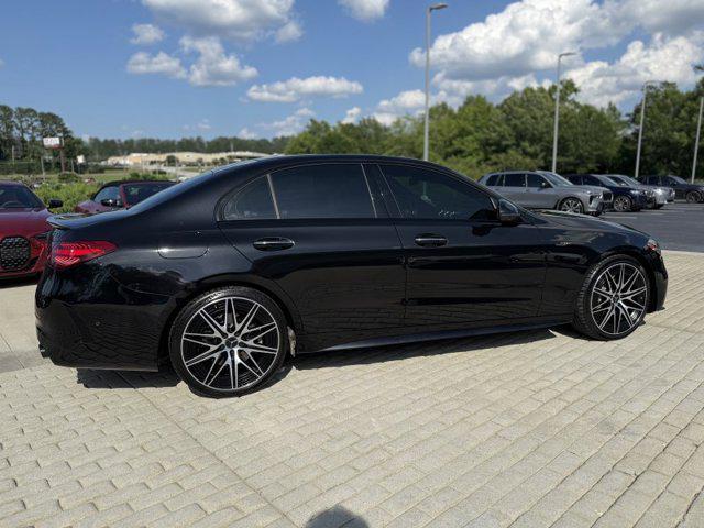 used 2024 Mercedes-Benz AMG C 43 car, priced at $59,990