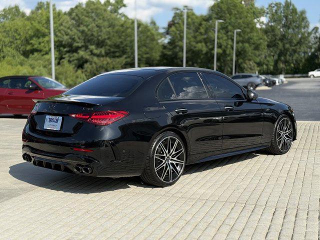 used 2024 Mercedes-Benz AMG C 43 car, priced at $59,990