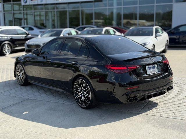 used 2024 Mercedes-Benz AMG C 43 car, priced at $59,990