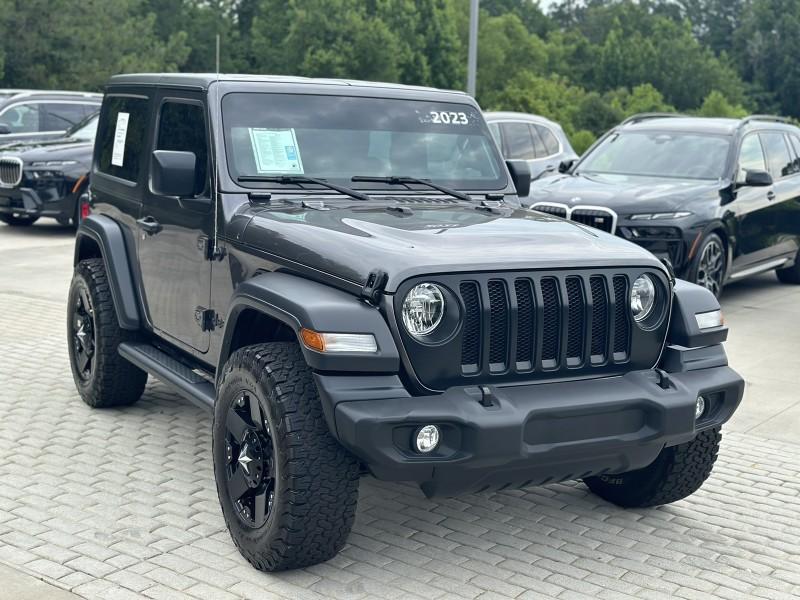 used 2023 Jeep Wrangler car, priced at $33,894