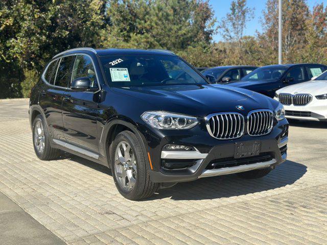 used 2021 BMW X3 car, priced at $28,990