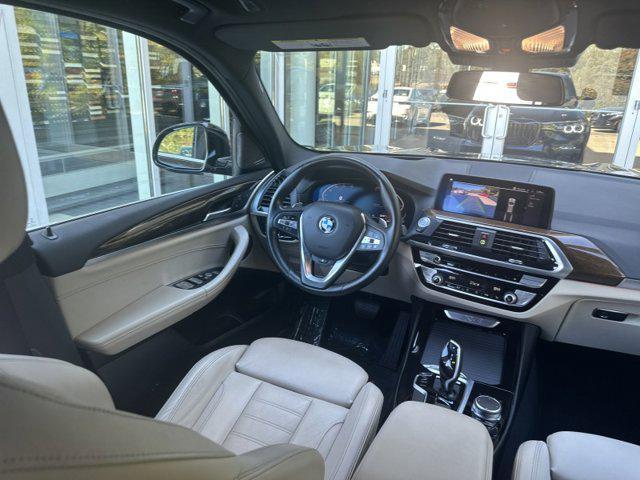 used 2021 BMW X3 car, priced at $28,990