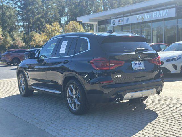 used 2021 BMW X3 car, priced at $28,990