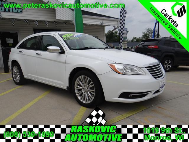 used 2012 Chrysler 200 car, priced at $9,389