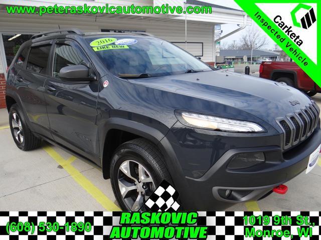 used 2016 Jeep Cherokee car, priced at $17,995