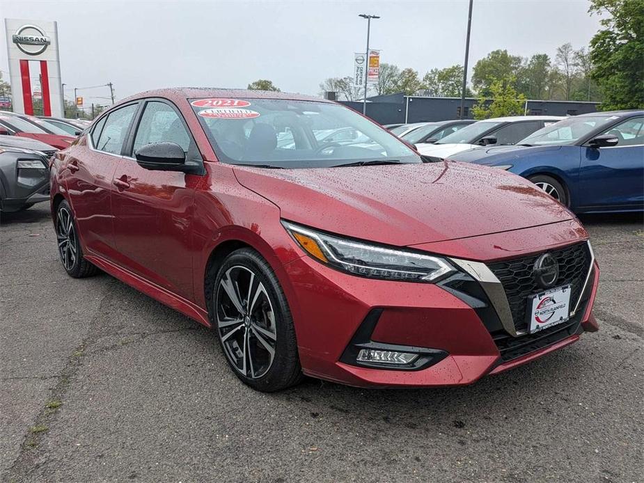 used 2021 Nissan Sentra car, priced at $22,995