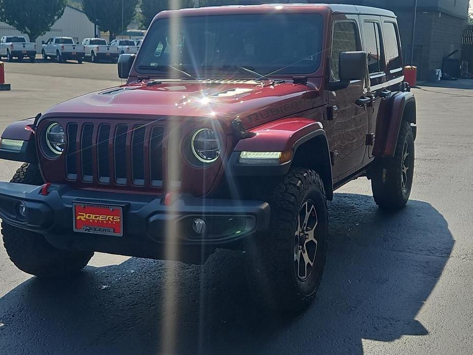 used 2021 Jeep Wrangler Unlimited car, priced at $34,995