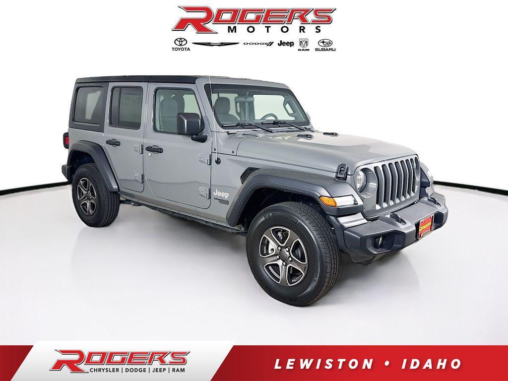 used 2019 Jeep Wrangler Unlimited car, priced at $27,495
