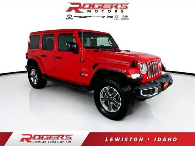 used 2021 Jeep Wrangler Unlimited car, priced at $34,995