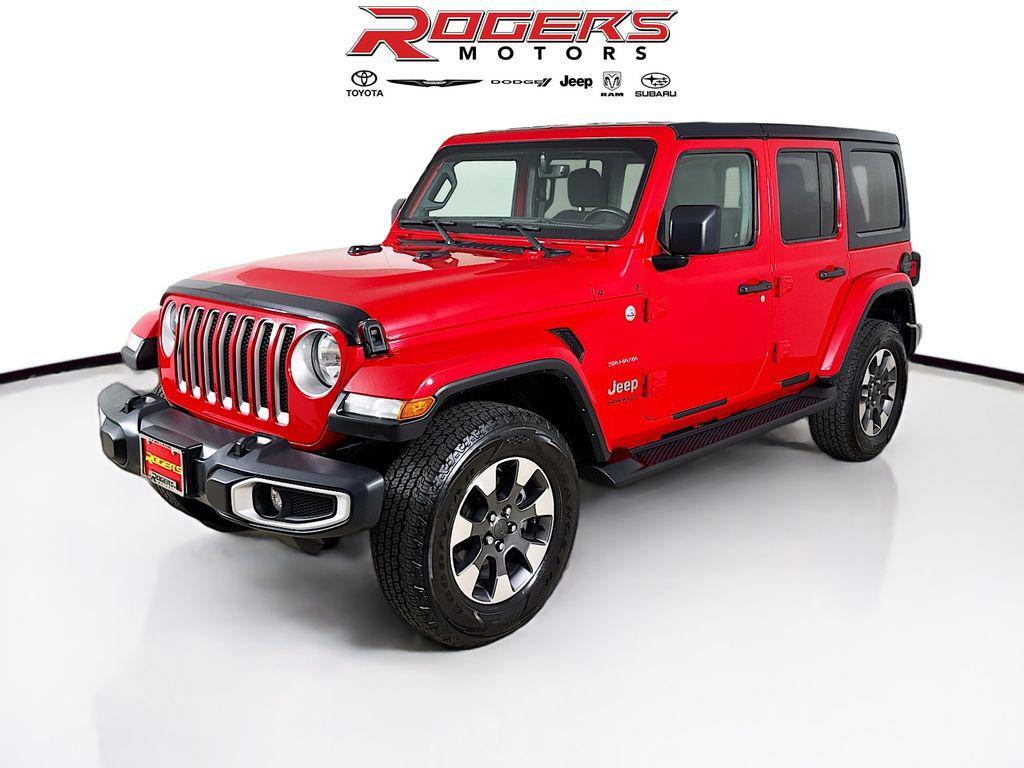 used 2021 Jeep Wrangler Unlimited car, priced at $32,995