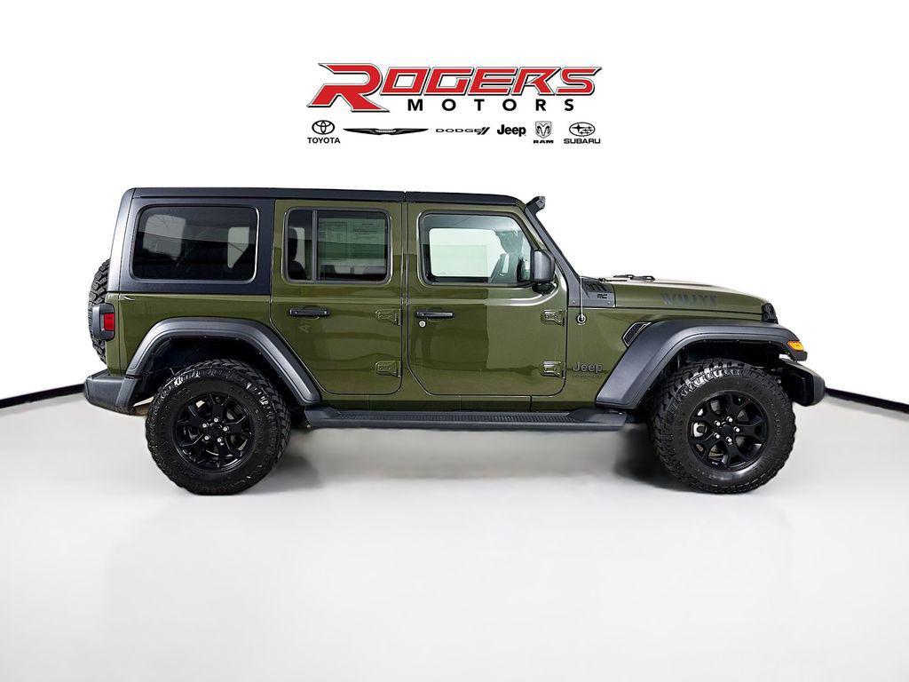used 2022 Jeep Wrangler Unlimited car, priced at $34,999