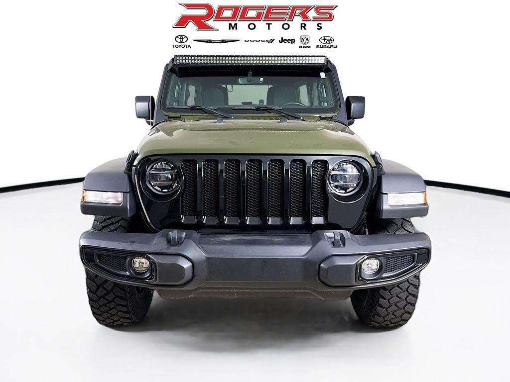 used 2022 Jeep Wrangler Unlimited car, priced at $34,999