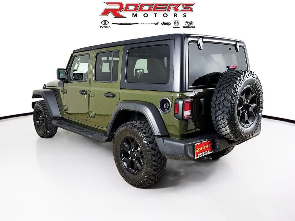 used 2022 Jeep Wrangler Unlimited car, priced at $34,999