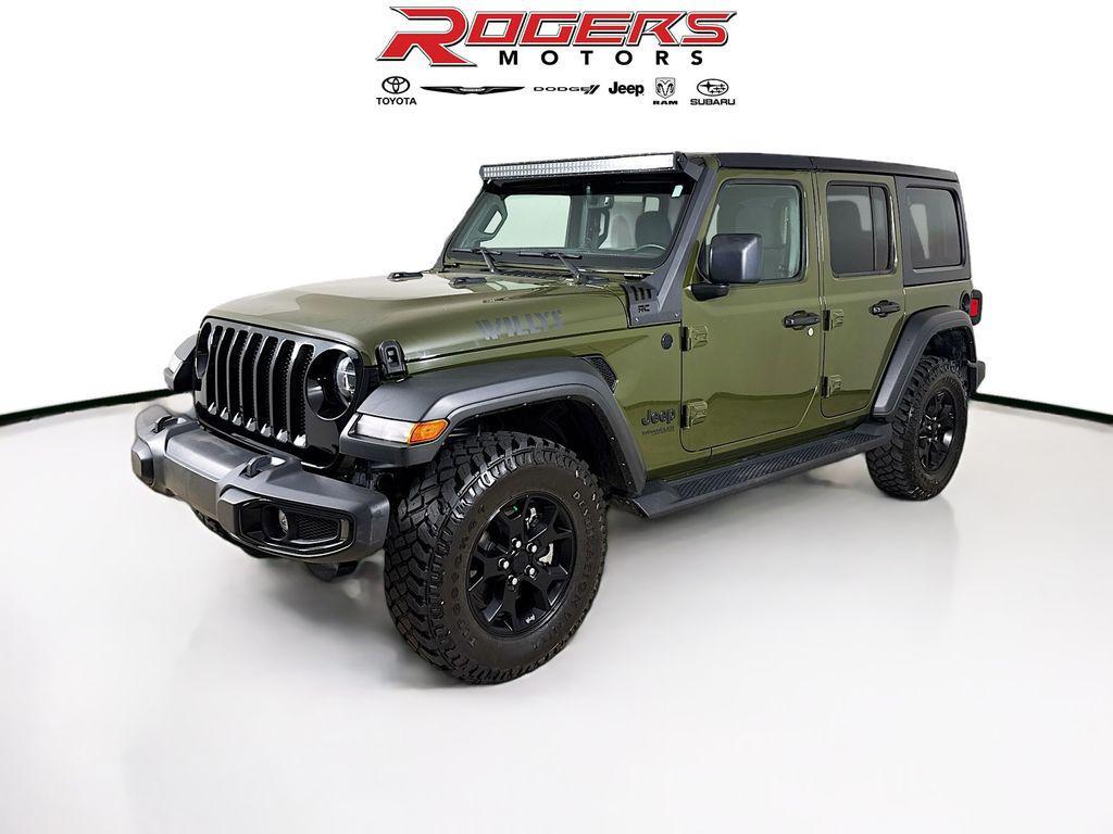 used 2022 Jeep Wrangler Unlimited car, priced at $34,999
