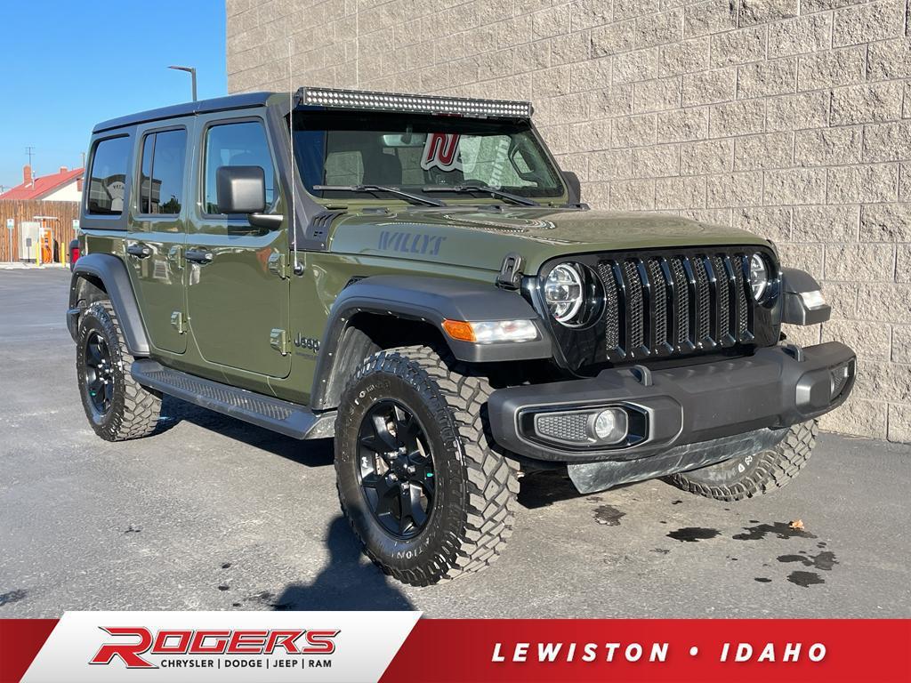 used 2022 Jeep Wrangler Unlimited car, priced at $35,999