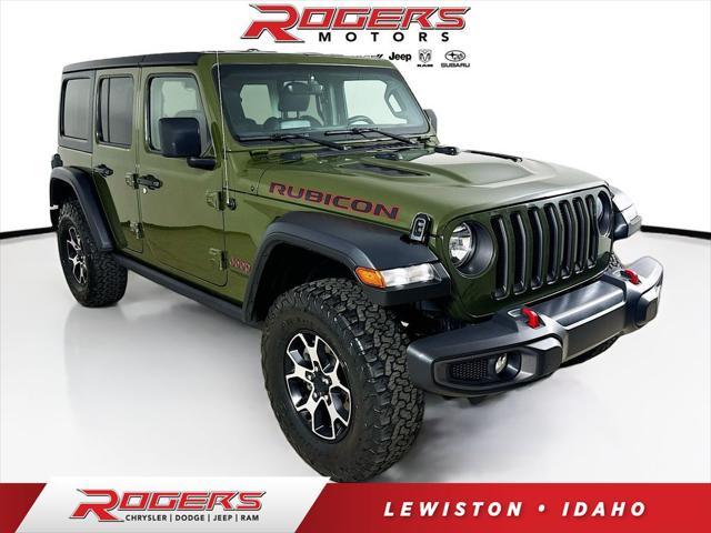 used 2021 Jeep Wrangler Unlimited car, priced at $39,995