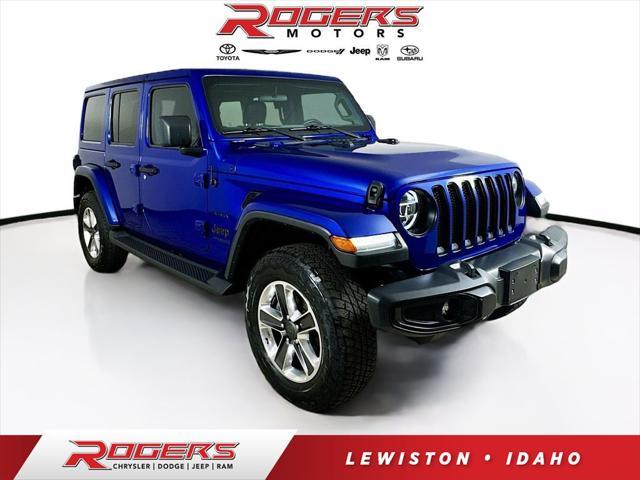 used 2020 Jeep Wrangler Unlimited car, priced at $34,995