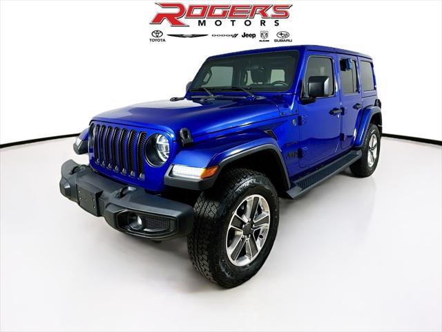 used 2020 Jeep Wrangler Unlimited car, priced at $34,995