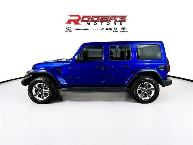 used 2020 Jeep Wrangler Unlimited car, priced at $34,995