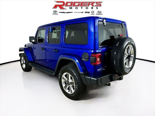 used 2020 Jeep Wrangler Unlimited car, priced at $34,995