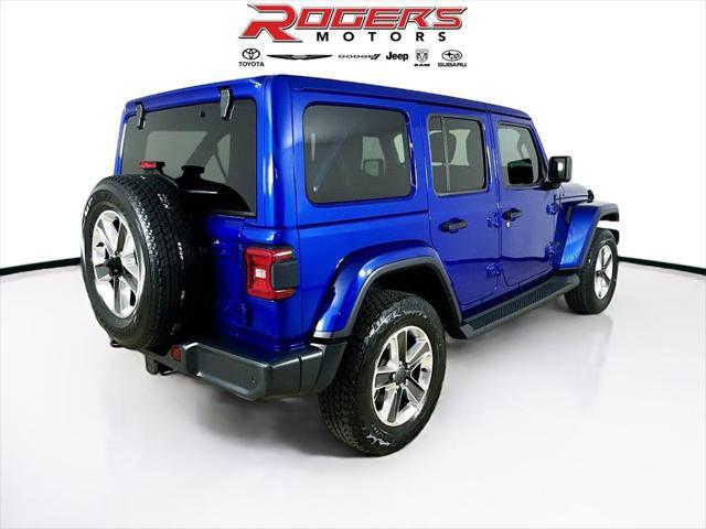 used 2020 Jeep Wrangler Unlimited car, priced at $34,995