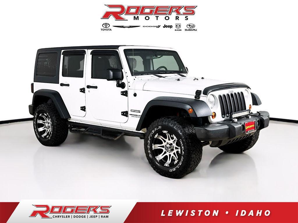 used 2013 Jeep Wrangler Unlimited car, priced at $14,999