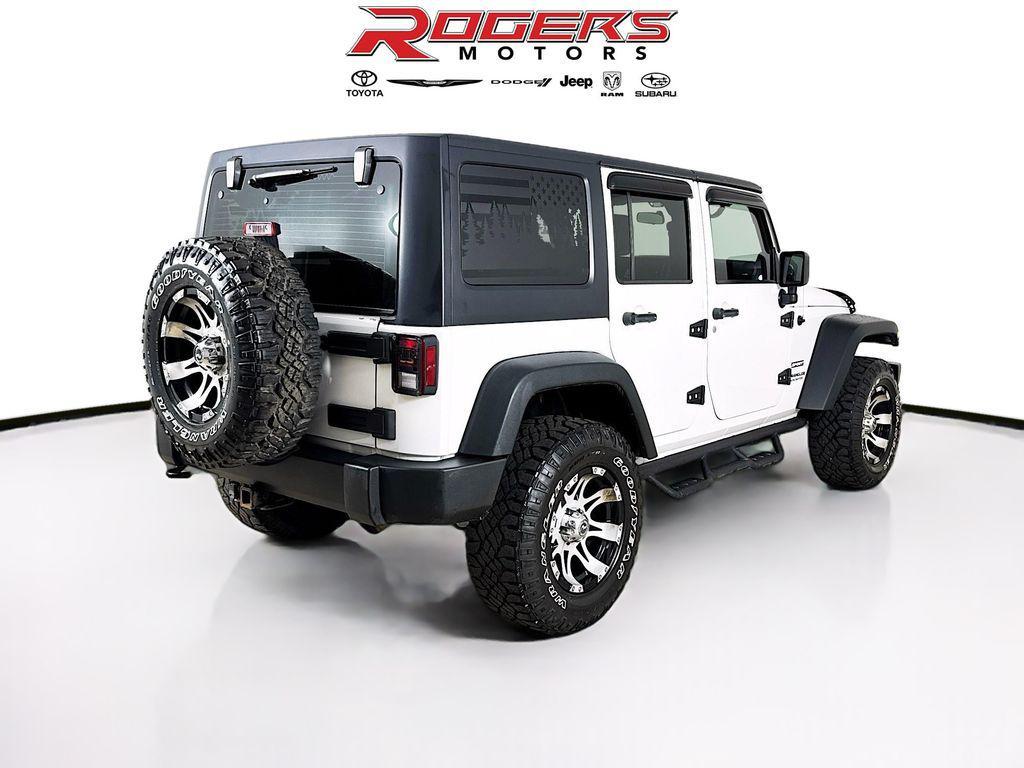 used 2013 Jeep Wrangler Unlimited car, priced at $14,999