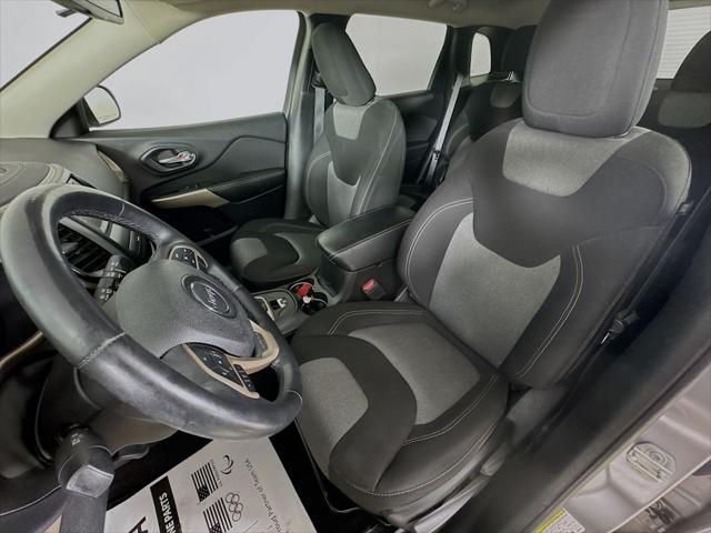used 2018 Jeep Cherokee car, priced at $18,495