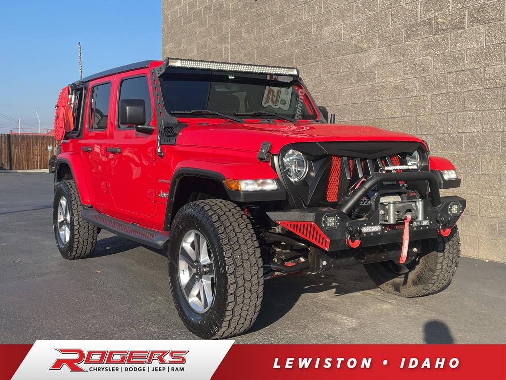 used 2018 Jeep Wrangler Unlimited car, priced at $22,999