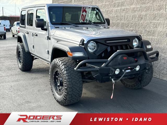 used 2018 Jeep Wrangler Unlimited car, priced at $24,995