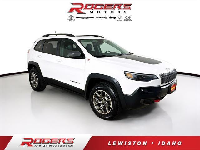 used 2021 Jeep Cherokee car, priced at $22,995