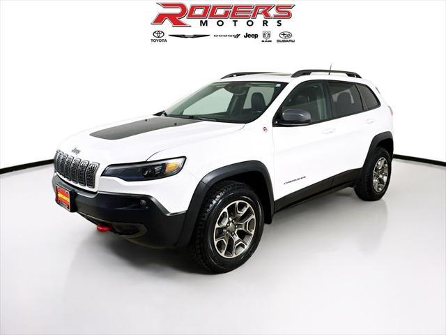 used 2021 Jeep Cherokee car, priced at $22,995