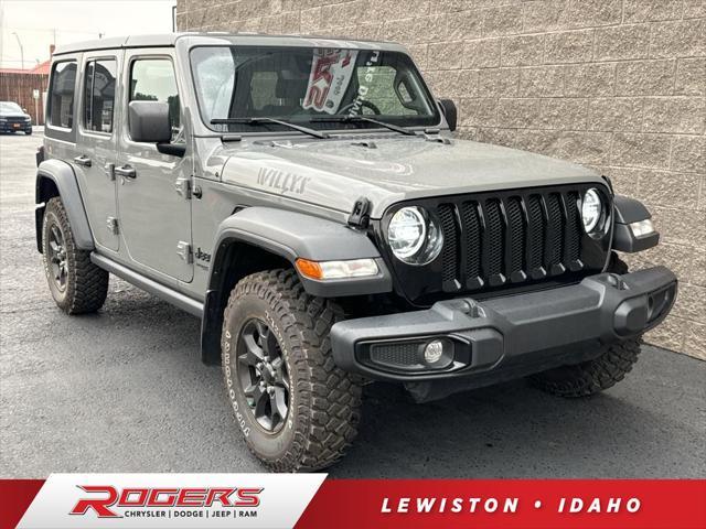 used 2021 Jeep Wrangler Unlimited car, priced at $36,995