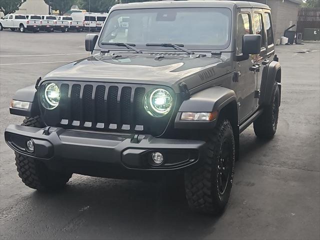 used 2021 Jeep Wrangler Unlimited car, priced at $36,995